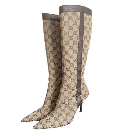 gucci monogram history|Gucci monogram boots.